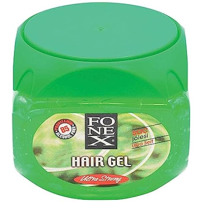 Fonex Ultra Strong 3 x 220 ml Hair Gel, Ultra Strong Hair Gel, Strong Hold, No Sticking and No Residue, Alcohol Free, 220 ml (Pack of 3) - Image 3